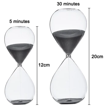 Smėlio laikrodis Smėlio Laikmatis Pagerinti Našumą ir Pasiekti Tikslus Likti Sutelktas Būti efektyvesnis Laiko Valdymo Įrankis 5/30 Minučių ALI88