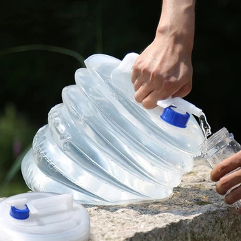 8L Nešiojamų Vandens Saugojimo Krepšys PE Maisto kokybės, Aplinkos Apsaugos, Pėsčiųjų Lauko Kempingas, Alpinizmas Lauko Produktą