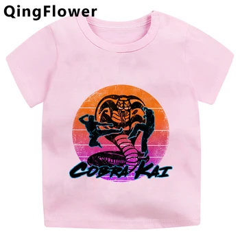 Kobra Ka kūdikių berniukų paauglių drabužių vasaros anime kostiumas grafinis abbigliamento bambina marškinėliai drabužiai berniukams