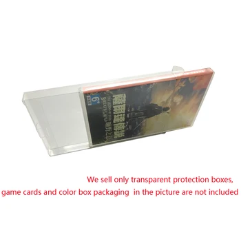 50 vnt Aišku, skaidrų langelį Perjungti NS žaidimo kortelės spalvos langas plastiko, PET Raštas surinkimo saugojimo apsauginėje dėžėje