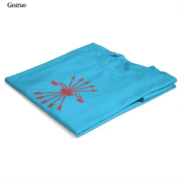 Didmeninė Falange Ispanijos Unisex Kaklaraištis Dažų T-Shirt Spausdinimas Juokinga Trumpas Rankovės Moteris Tees 101987