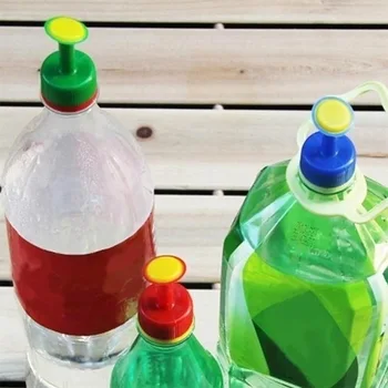 3pcs Sodo Augalų Laistymo Priedą Spray-galvos Gaiviųjų Gėrimų Butelį Vandens Gali Viršaus Waterers Daigų Drėkinimo Įranga