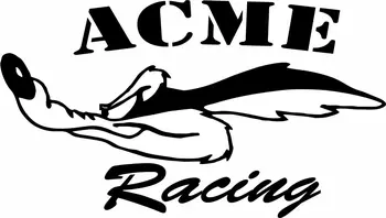Wile E. Coyote, dėl ACME Racing Vinilo Lipdukas Lipdukas Automobilių, Sunkvežimių Langą Lipdukai