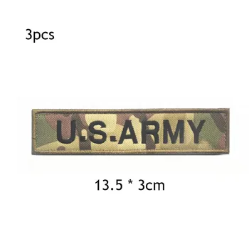 U. S. KARIUOMENĖS Kamufliažas Karinės juostelės ženklelis siuvinėjimo Velcro Pleistras Karinės ženklelis raištį armijos 101 airborne division medžiaga pleistras