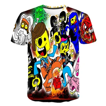 2021 vasaros 3DT marškinėliai street tendencijos, skaitmeninis spausdinimas, sporto ir laisvalaikio stilius vaikų vaikų vasaros t-shirt