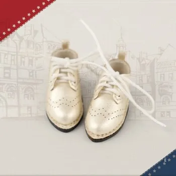 OB11 lėlės batai ir Blythes lėlės mados jungiamąją naujas nurodė, maži batai Britų stiliaus lockshoes ruda juoda šampano spalvos