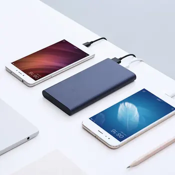 10000mAh Xiaomi Mi Galia Banko Išorės Baterija Bankas 18W Greitai Įkrauti Powerbank 10000 mAh su Dual USB Išėjimas Xiaomi Phone