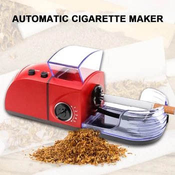 Elektros Lengva Automatinis Cigarečių Geležinkelių Maker Nešiojama Kolonėlė Tabako Purkštuvas Roller Maker (PASIDARYK pats Rūkymas Įrankių Priedai