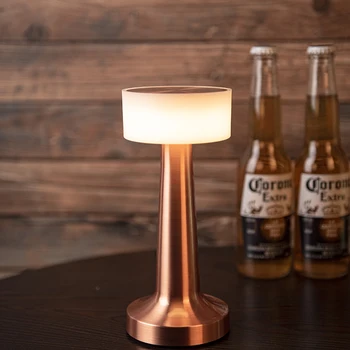 Prabangus kambarys dekoro šviesos KTV baras restoranas, valgomasis su touch šviesos srautą galima reguliuoti ryškumą belaidis įkraunamas led stalo lempa