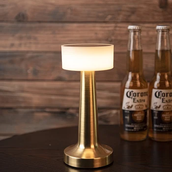 Prabangus kambarys dekoro šviesos KTV baras restoranas, valgomasis su touch šviesos srautą galima reguliuoti ryškumą belaidis įkraunamas led stalo lempa