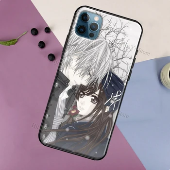 Vampire Knight Anime Soft Case For iPhone XR X XS Max SE 2020 m. 12 Mini Pro 11 Max 7 8 Plius Telefono Dangtelį Coque