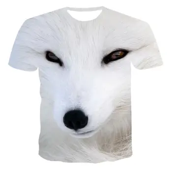 2020 naujas 3D spausdinimo vyriški T-shirt gyvūnų hip-hop stilius, 3D spausdinimas, 3D spausdinimas greitai džiūsta T-shirt xxs-6xl