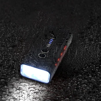 2021 Smart Šviesos Jutiklis Dviračių Šviesos 2400mAh Rainproof USB 2 LED 400LM MTB Priekinis Žibintas priekinis žibintas Dviračių Dalys, Dviračių Aksesuarai