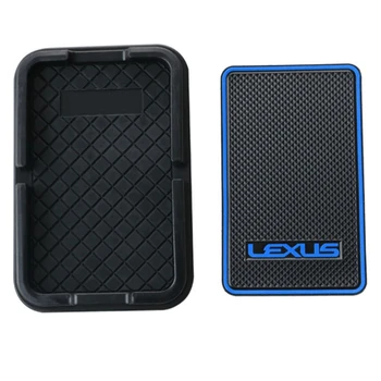 Už Lexus GX LX NX RX UX Gumos Anti Slip Pad Mobilųjį Telefoną, Automobilį, neslystantis Kilimėlis, Telefono Stovas Interjero Priedai