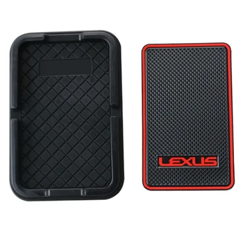 Už Lexus GX LX NX RX UX Gumos Anti Slip Pad Mobilųjį Telefoną, Automobilį, neslystantis Kilimėlis, Telefono Stovas Interjero Priedai