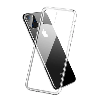 Ultra Plonas Aišku, Telefono dėklas Skirtas iPhone 11 12 Pro Max Mini XS Max XR X Minkšti Silikoniniai Dėklai iPhone 6 6s 7 8 Plus SE 2020 Dangtis