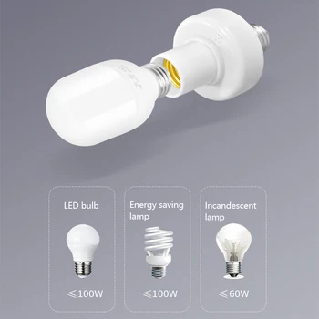 E27 Smart Lemputės Adapteris Ir Smart Nuotolinio Valdymo Lempos Laikiklis Belaidžio Lempos Lemputė Bazės Smart Lemputės Laikiklį Smart Home Moduliai