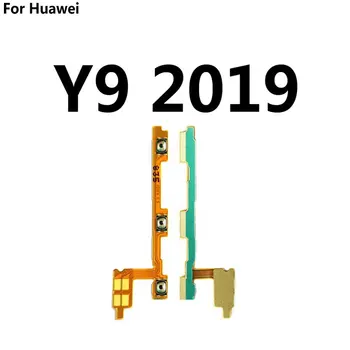 Naujas Maitinimo Išjungimas Garso Mygtuką, Flex Kabelis Huawei Y9 Y7 Y6 Pro Y5 Premjero 2019 M. 2017 M. 2018 Remontas, Dalys