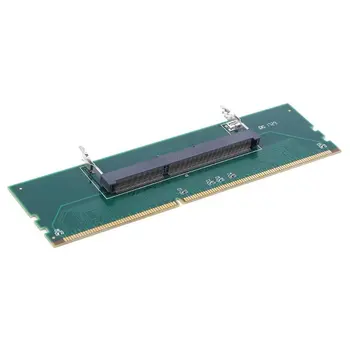 2021 KARŠTO Žalia Laptop DDR3 SO DIMM į Darbalaukį DIMM Atmintis RAM Jungties Adapteris Kortelės Naudinga Kompiuterio Komponento Tiekimas