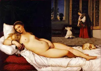 Tiziano Vecellio Urbino Venera, Menas Spausdinti Plakato tapybos drobė Namų Dekoro Sienos Menas