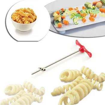 Bulvių Spiralės Mūrą Rankiniu Voleliu prancūzijos Mailius Cutter Priėmimo Smulkintuvas Tarka Virtuvė Įtaisą maisto ruošimo Priemonės Daržovių Peilis #GM