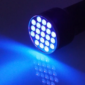 UV Žibintuvėlis 21LED 9LED UV 395-400nm LED UV Žibintuvėlis linterna Ultravioletinių Juodos Šviesos Lempos Šunų Šlapimo Dėmių Nustatymo