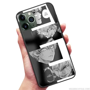 Kaneki Tokijo Pabaisa Anime Minkšto Silikono Stiklo IPhone SE 6 6s 7 8 Plus X XR XS 11 12 Mini Pro Max Telefono Padengti Shell