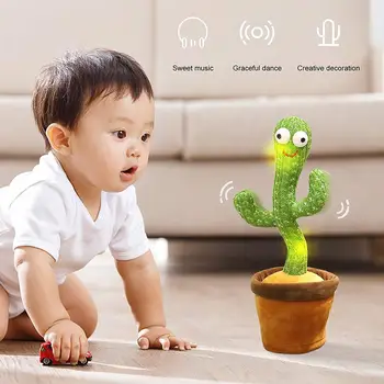 Kaktusas Pliušinis Žaislas Dainavimas, Šokiai Elektroninių Kaktusas Pliušinis Žaislas Vaikams/Kalbėti Žiurkėno Pliušinis Žaislas/Elektroninių Kalbėti Paukščių Žaislai