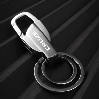 Sidabrinė, juoda ir aukso paketų prižiūrėtojų raktinę keychain už Chevrolet Cruze 2011 m. 2012 2017 SS Priedai