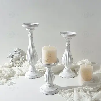 YHSMTG Vestuvių Žvakių Laikiklis Apdailos Šiaurės Europos Dekoro Skandinaviška Prabanga Gyvenimo RoomTable Gimtadienio Puošmena Dekoras