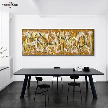 Jackson Pollock Garsaus Abstraktus Kūrinys