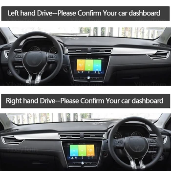 Car Dashboard Avoid Light Pad Instrument Platform Desk Cover Mat Carpets for ROEWE I5 EI5 2018-2020