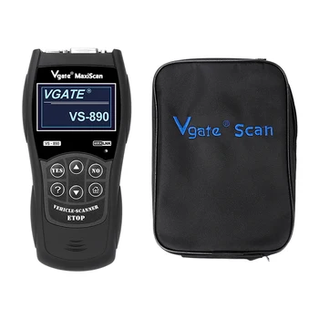 VS890 Auto Scanner Vgate VS890 OBD2 CAN MAGISTRALĖ Kaltės Automobilių Kodas Reader Diagnostikos įrankis VS 890 Multi-Kalbų Geriau ELM327 AD310