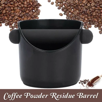 Kavos Tirščių Kibirą Anti Slip Šoko sugeriančios Espresso Trankyti Dėžutė Kovos Slydimo Kavos Šlifuoti Sąvartyną Šiukšlių šiukšlių Dėžę Kavos Įrankiai