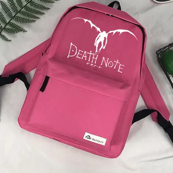 Death Note bolsas mokyklos anime moterų tassen dames schoudertassen kuprinė