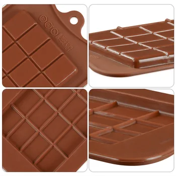 24 Ertmės Šokolado 3D Silikono Torto Formos Saldainiai Baras Bakeware Virimo 12 Net Ne klijuoti Pelėsių Virtuvės Aksesuaras pasteleria