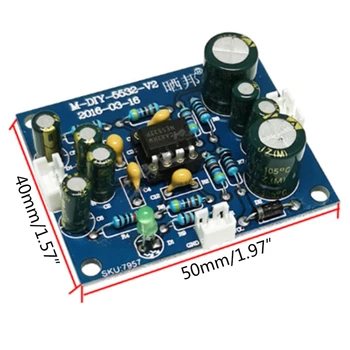 NE5532 OP-AMP HIFI Stereo Garsiakalbis, Stiprintuvas Modulis Kontrolės Valdyba Garso Plėtros Stiprintuvo Valdybos Garso
