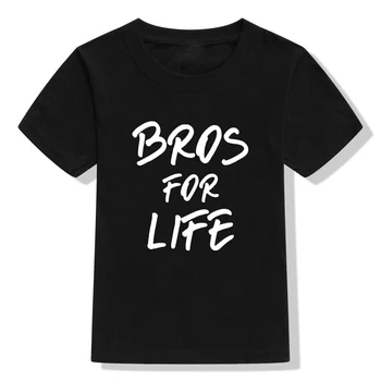 Atitikimo Brolis Marškinėliai Bros Gyvenimo Brolis Komplektai didysis Brolis broliukas Marškinėliai Broliai Berniukai Brolis Marškinėlius
