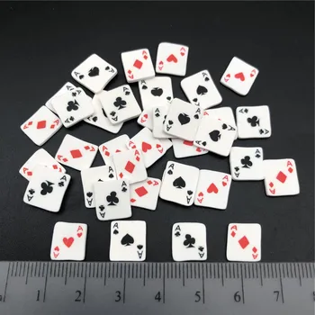 500g 5-10mm Pokerio Kortelės Polimero Molis Pabarstyti Vaikams 