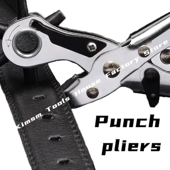 Punch Tiekėjas Dėl Odos Diržas Apvalia Skyle Ovalo Formos Skylę Puncher 