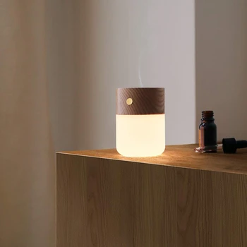 Mediniai Aromato eterinis Aliejus Difuzoriaus LED Lemputė USB Elektros Home Office