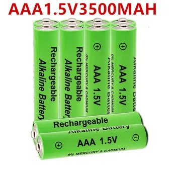20PCS 1,5 V AAA tipo akumuliatorius 3500mah AAA 1,5 V Naujus Šarminis Įkrovimo batery led šviesos žaislas AAA baterijos 3500mah