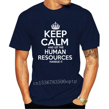 Nusiraminkite Ir Leiskite Žmogiškųjų Išteklių Dirbti, Tai T-Shirt