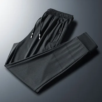 Vyrų kelnės poilsiu sweatpants mens 2021 naujas streetwear track kelnės fitneso drabužių vyrų vasaros mados Atsitiktinis Greitai-džiovinimo ziajać