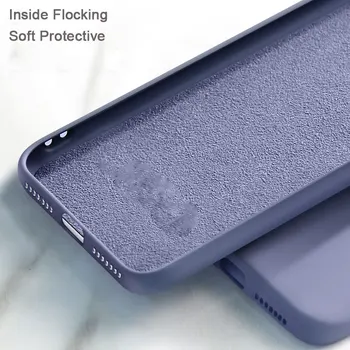 Iphone 12 Pro Max Atveju Skystu silikonu Minkštas pilnos Apsaugos Kameros Lęšis Telefono 