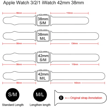 Silikono Dirželis Apple Watch band 44mm 40mm 38mm 42mm Black Vienybės smartwatch diržo Sporto apyrankė iWatch serijos 3 4 5 6 se