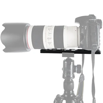 1/4inch Varžtas Universalus Metalo Mount PU200 DSLR Fotoaparatas Greitas Išleisti Plokštelės su Varžtu Adapteris Trikojo Kamuolį Galva