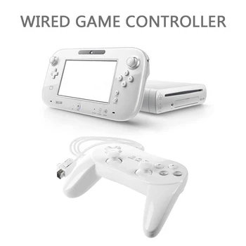 8 Mygtukai Klasikinis Laidinio Gamepad Valdytojas Žaidimas Kreiptuką Nintendo Wii Joypad Nuotolinio Valdymo Suderinamas su Visais Wii Žaidimai