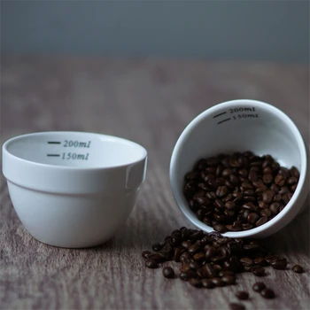 Espresso Kavos Medicininė Taurės 150-200ml Keramikos Matavimo Dubenį Kavos Konkurencijos Kepimo/Sausas Ingredientų/Skysta Priedai
