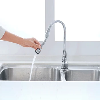 360 Laipsnių Antisplash Virtuvė Vandens Taupymo Bakstelėkite Maišytuvo Antgalis Filtro Adapteris Virtuvės Įrankiai Antgalis Vandens Antisplash Kolonėlė